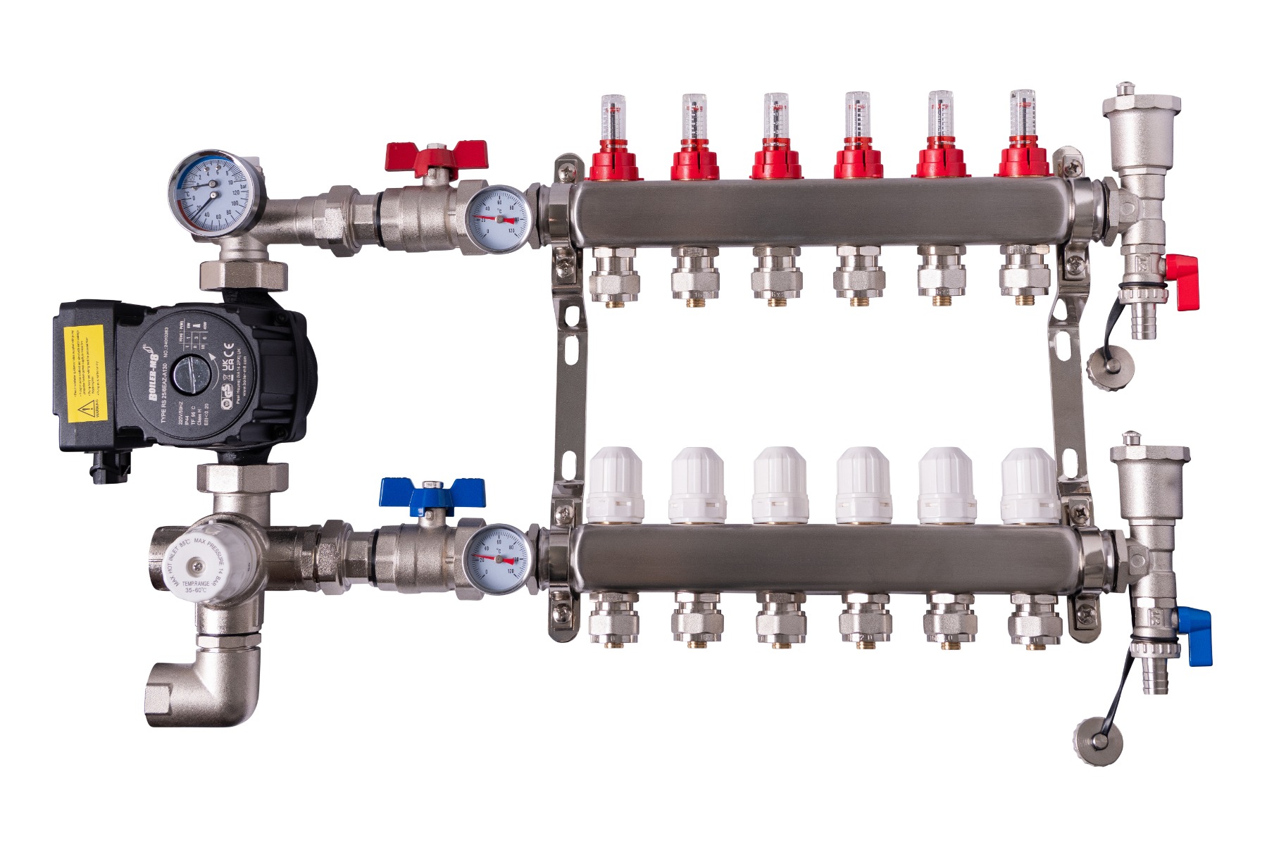 Boiler-m8 Brass Central Heating System Air-Separator 22mm